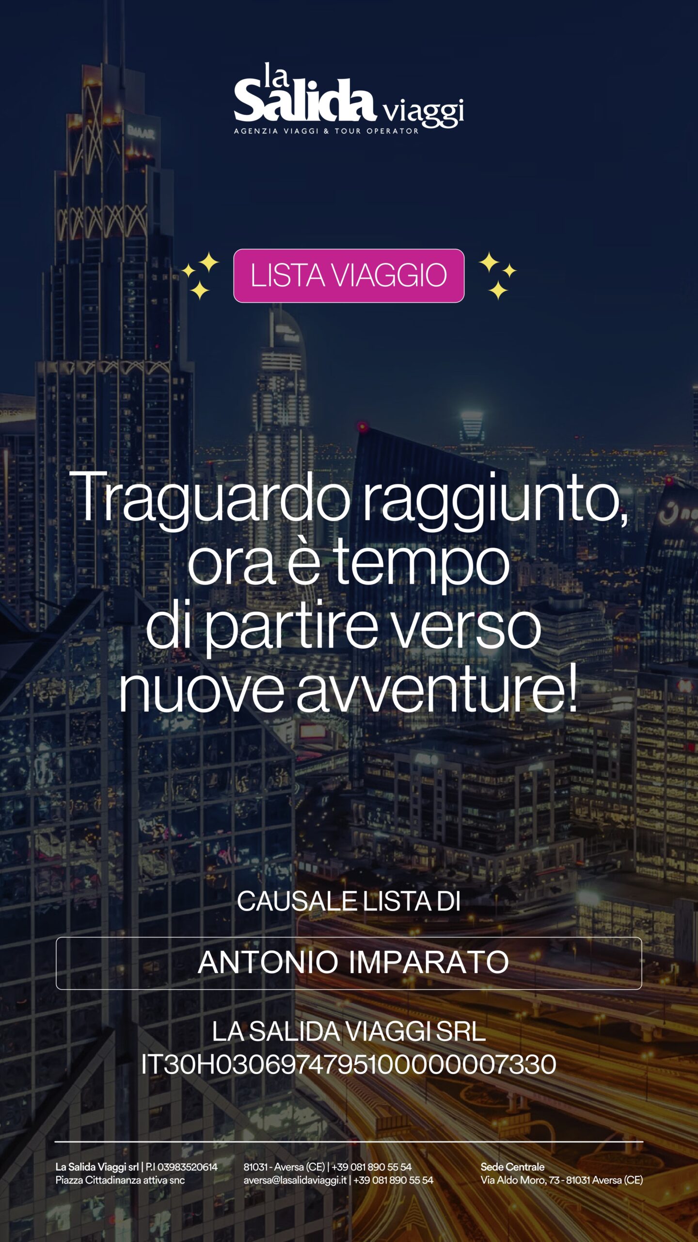 LISTA REGALO ANTONIO IMPARATO